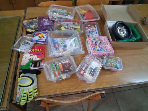 Αποστολή παιχνιδιών σε δομή Προσφύγων στην Πάτρα